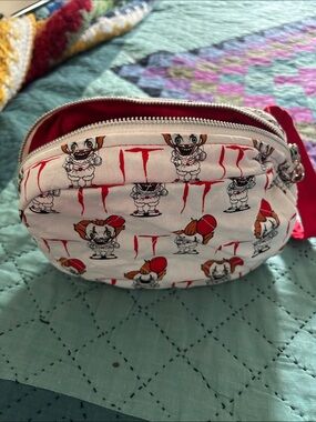 Pennywise “It” Red Novelty Clown Print Fannypack